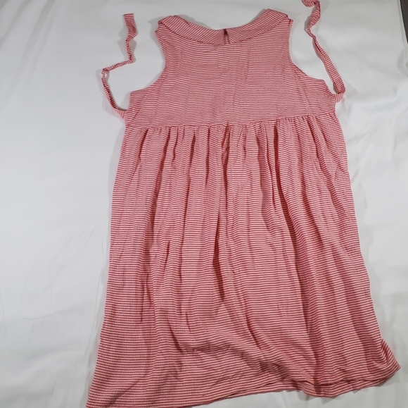 Vintage Red Gingham Plaid Midi Dress by Sostanza Size XL - Picture 8 of 9